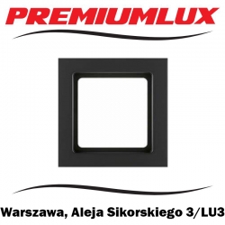 Berker Q.1 Q.3 Q.7 Hager ramka pojedyncza q.3 antracyt aksamit Warszawa Aleja Sikorskiego 3 LU3 Bartycka